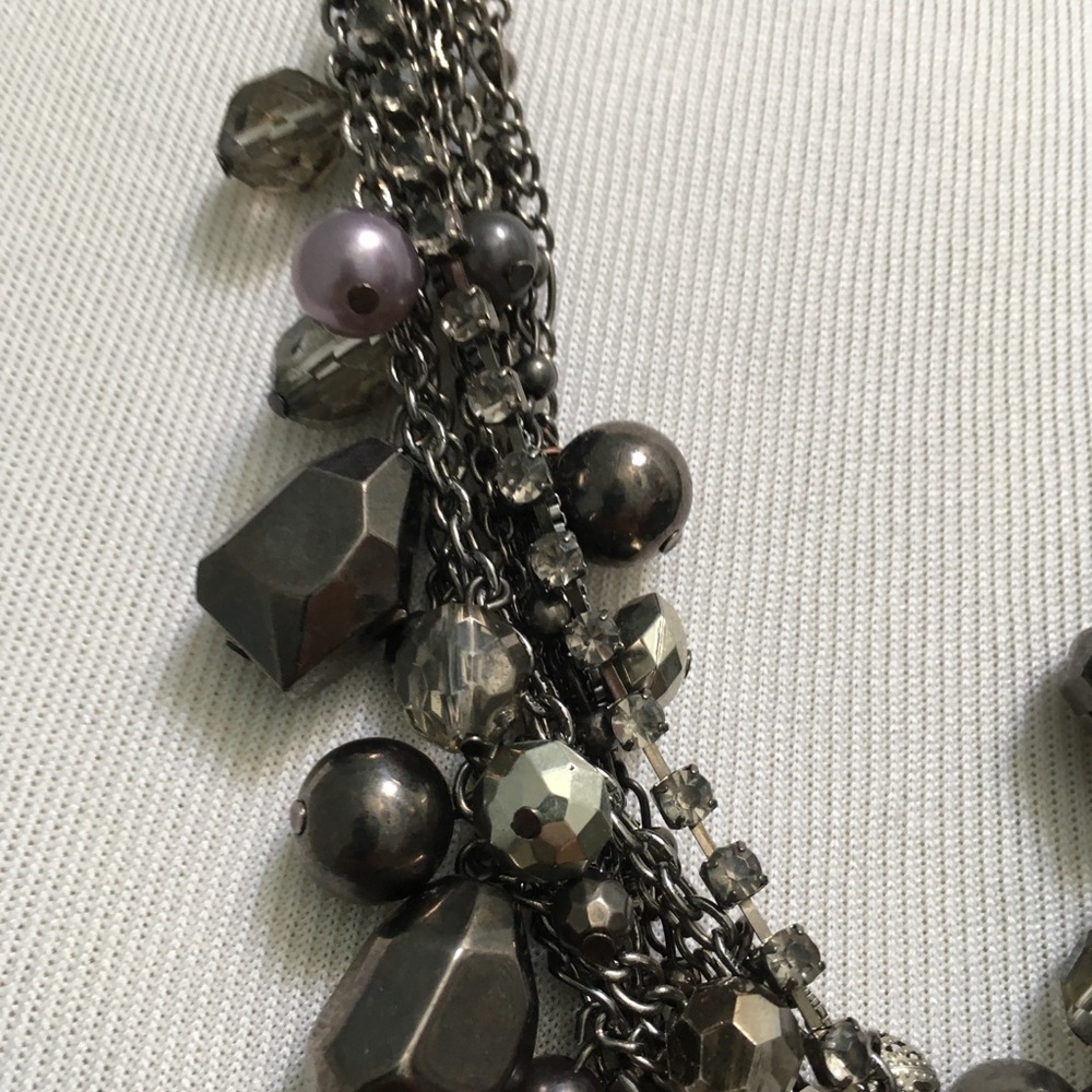 Multi-Strand Statement Necklace - Picture 5 of 8